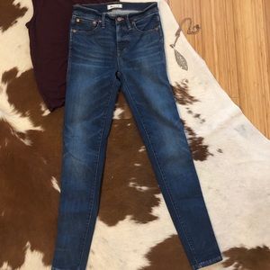 Madewell High Rise Skinny Jean